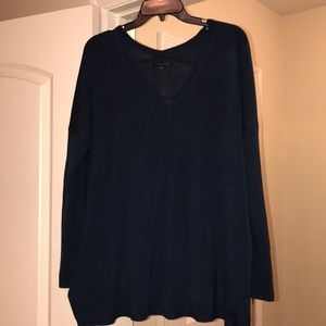 Deep turquoise sweater